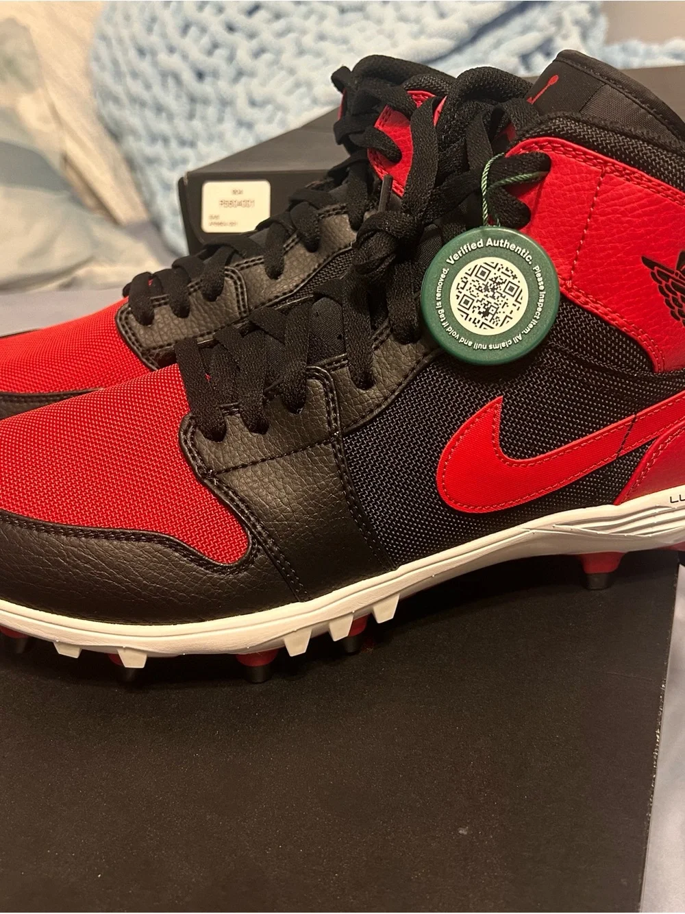 Jordan 1 Lunarlon  Cleats